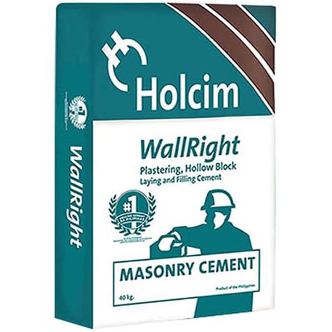 Holcim Wallright (40kg) - Tacloban Ultrasteel Corporation