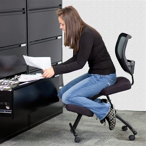 Ergonomic Kneeling Office Chair — Randolph Indoor and Outdoor Design