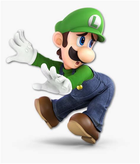 Super Smash Bros Ultimate Luigi, HD Png Download - kindpng