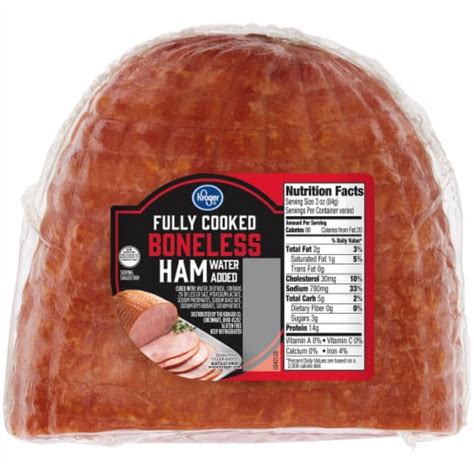 Kroger® Fully Cooked Boneless Half Ham, 1 lb - Kroger