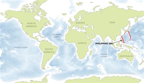 Philippine In World Map