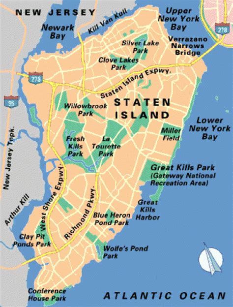 Carte Staten Island | My blog