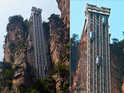 Bailong Elevator: The Tallest Outdoor Elevator In The World - Earth is My Home