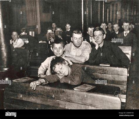 Jacob Riis photography - An evening school - Children and young adults ...