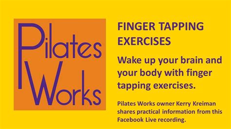 Finger Tapping Exercises - YouTube