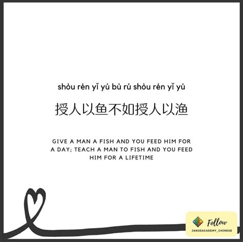 Mandarin Chinese quote with Chinese characters and English translation | Chinese quotes, Chinese ...