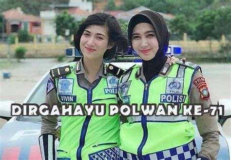 Wallpaper Polwan Cantik HUT Polwan ke 71 Tahun 2019 - Masdinko.Com