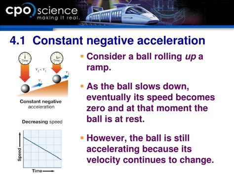 PPT - Chapter 4: Accelerated Motion in a Straight Line PowerPoint Presentation - ID:602417