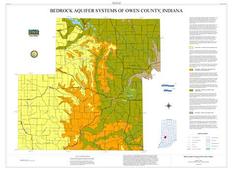 DNR: Water: Aquifer Systems Maps 74-A and 74-B: Unconsolidated and ...