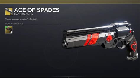 How-to Get Ace of Spades – Quest Steps Guide (Exotic Hand Cannon) – Destiny 2 Forsaken - Pro ...