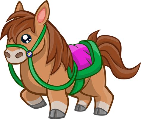 Pics Of Cartoon Horses Clipart | Free download on ClipArtMag