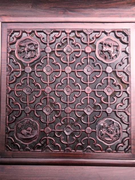 Asian Oriental Mahogany Carved Square Coffee Table Hoof Feet Sale | eBay