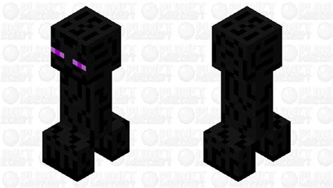 Enderman Creeper Minecraft Mob Skin