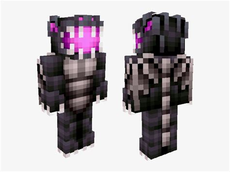 Minecraft Papercraft Mutant Ender Dragon