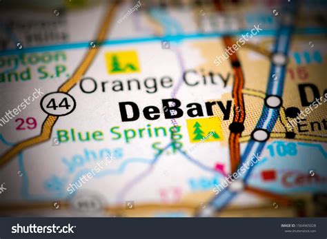 Debary Florida Usa On Map Stock Photo 1564965028 | Shutterstock