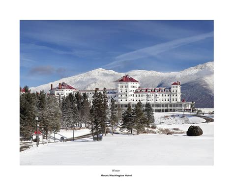 Mount Washington Hotel Winter - Etsy