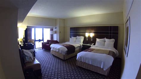 2013 New York Marriott Marquis Room Tour- Hudson River View - YouTube