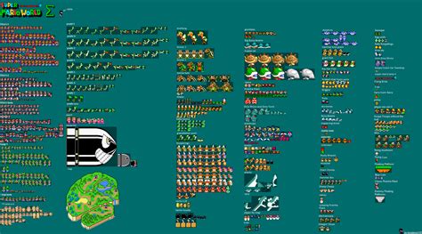 Super Mario World Beta E sprites by borebros123 on DeviantArt