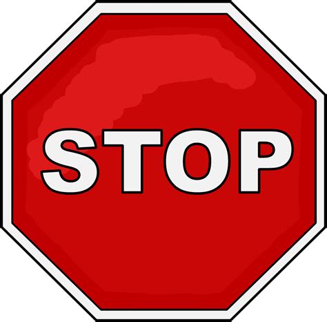 Stop Sign Image Printable