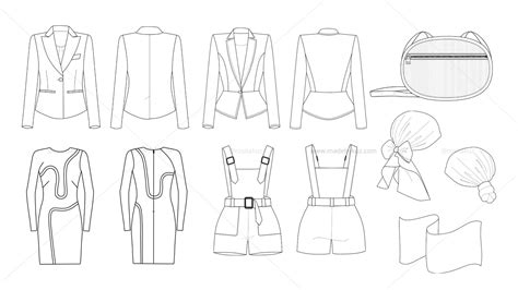 Fashion Flat CAD Drawings | lupon.gov.ph