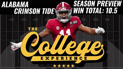 Alabama Crimson Tide 2023 Season Preview | The College Football ...