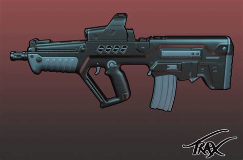 Tavor TAR 21 Assault Rifle by Taxer-Jinn on DeviantArt