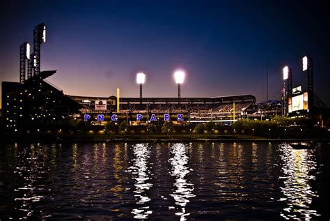 PNC Park at night!!