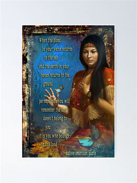 "native american wisdom" Poster for Sale by shadowlea | Redbubble