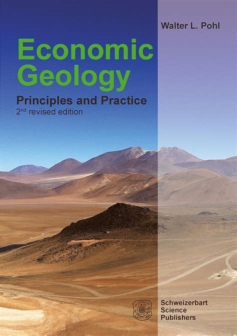 Economic Geology — Schweizerbart science publishers