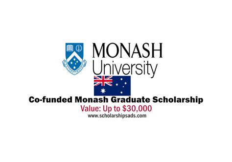 Monash University in Melbourne Australia Co-funded Monash Graduate ...