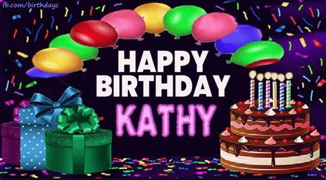 Happy Birthday KATHY gif | Birthday Greeting | birthday.kim