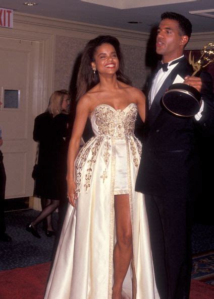 Actress Victoria Rowell and actor Kristoff St John attend the 19th Annual Daytime Emmy Aw ...