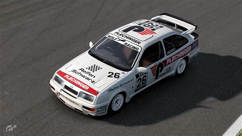 1988 DTM Herbert Drexler Ford Sierra RS500 Cosworth Livery - GT7 - Double G Motorsport