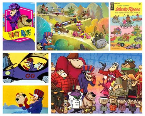 Wacky Races - The Characters and Cars