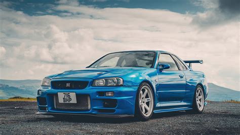 Blue Nissan Skyline R34 HD Cars Wallpapers | HD Wallpapers | ID #98242