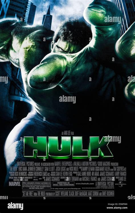 Hulk 2003 poster hi-res stock photography and images - Alamy