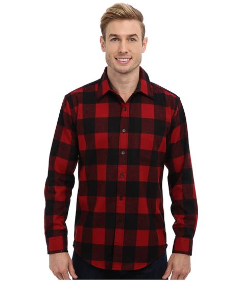 Pendleton L/S Fitted Lodge Shirt in Red for Men - Lyst