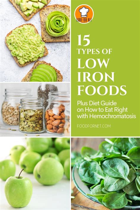 15 Types of Low Iron Foods Plus Diet Guide on How to Eat Right with ...