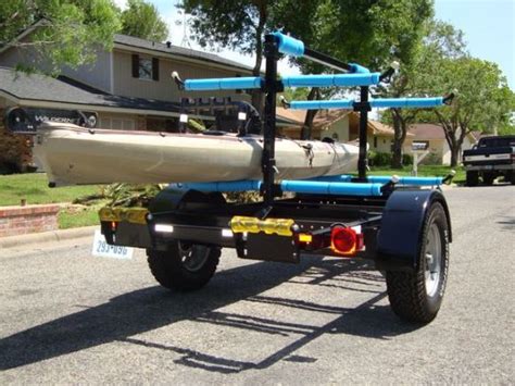 Kayak Trailers - 30 Photo Ideas to Buy or Build Your Own