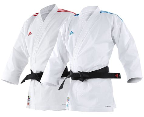 Kimono Karate adidas AdiLight com listras