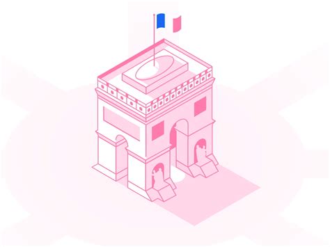 Arc De Triomphe - Animation by Brian Recktenwald for The New Fuel on Dribbble