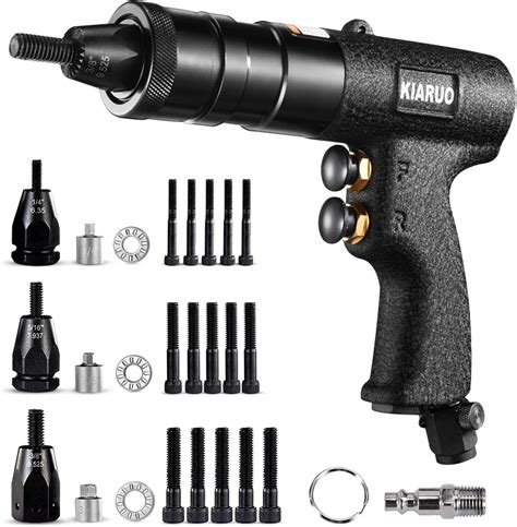 Power Hand Tools Tools Home Improvement Power Tools KIARUO Pneumatic Rivet Nut Gun with Self ...