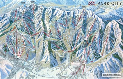 Canyons Ski Resort Trail Map | Utah Ski Maps