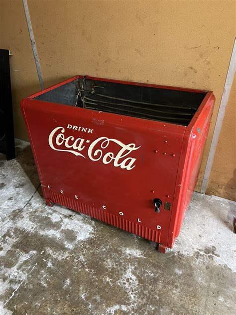 coca cola cooler vintage coke ice chest- | eBay