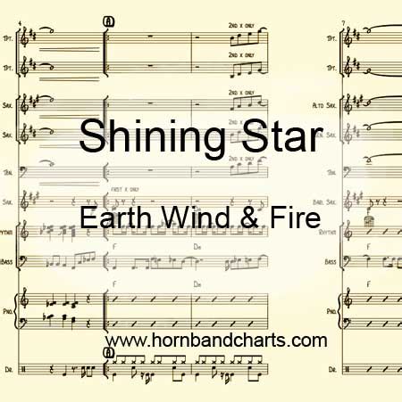 Shining-Star-earth-wind-&-fire - Horn Band Charts