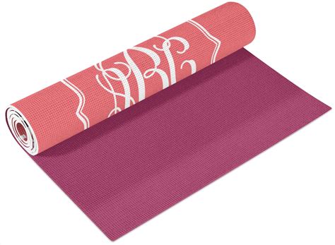 Mums Flower Yoga Mat - Printed Front and Back (Personalized) - YouCustomizeIt