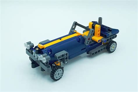 LEGO MOC 42147 Classic Speedster by Nequmodiva | Rebrickable - Build with LEGO