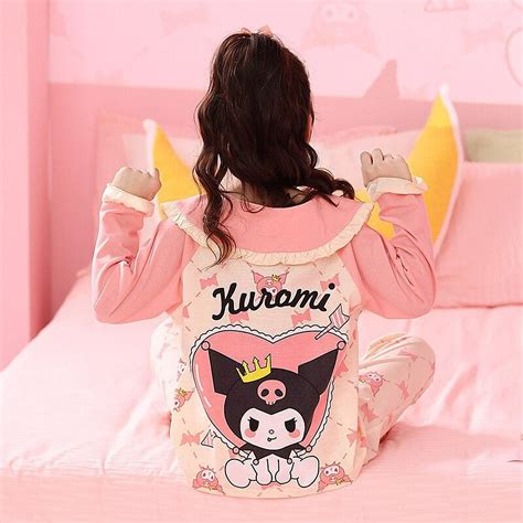 Anime Sanrio Hello Kitty Cinnamoroll Kuromi My Melody Kids Pajamas ...