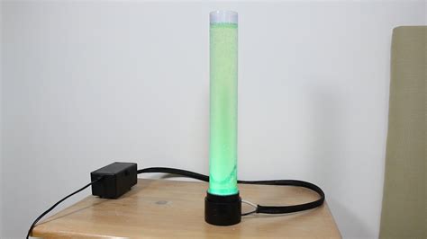 DIY GLOWING BUBBLE LIGHT - How to Make Your Own Futuristic Desk Light ...