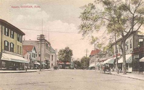 Dedham, Massachusetts, USA History, Photos, Stories, News, Genealogy ...